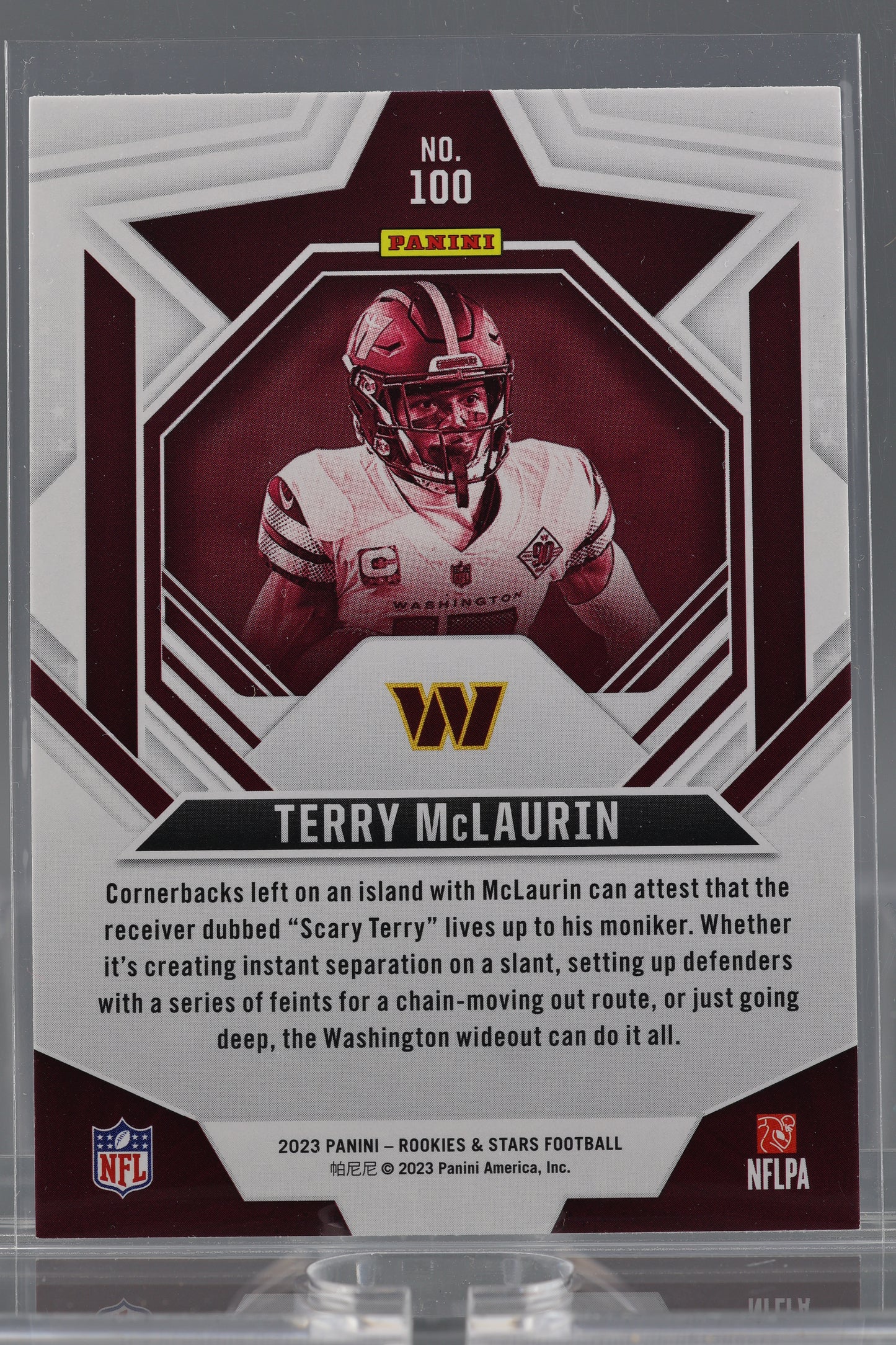 Terry McLaurin 2023 Panini Rookies & Stars Green #100 Washington Commanders