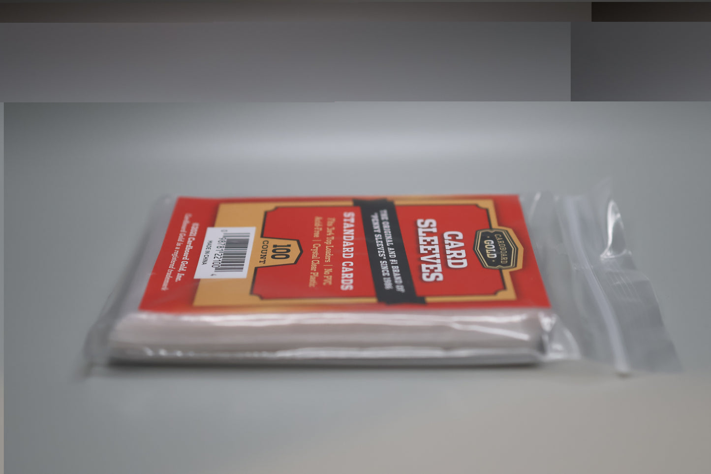 500 Standard Penny Sleeves (5-pack bundle) (CardBoard Gold)