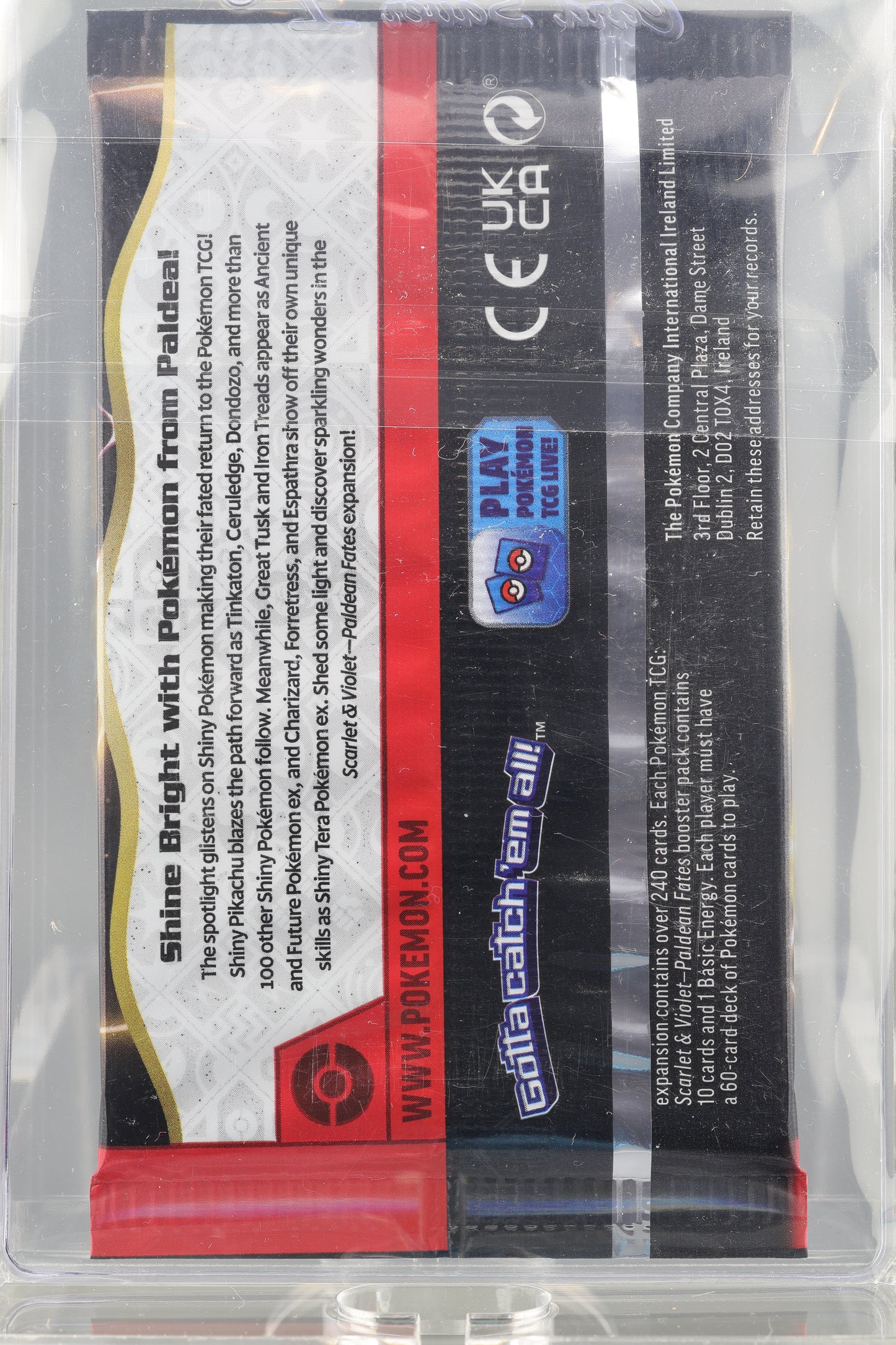 Scarlet & Violet Paldean Fates 2023 Single Booster Pack