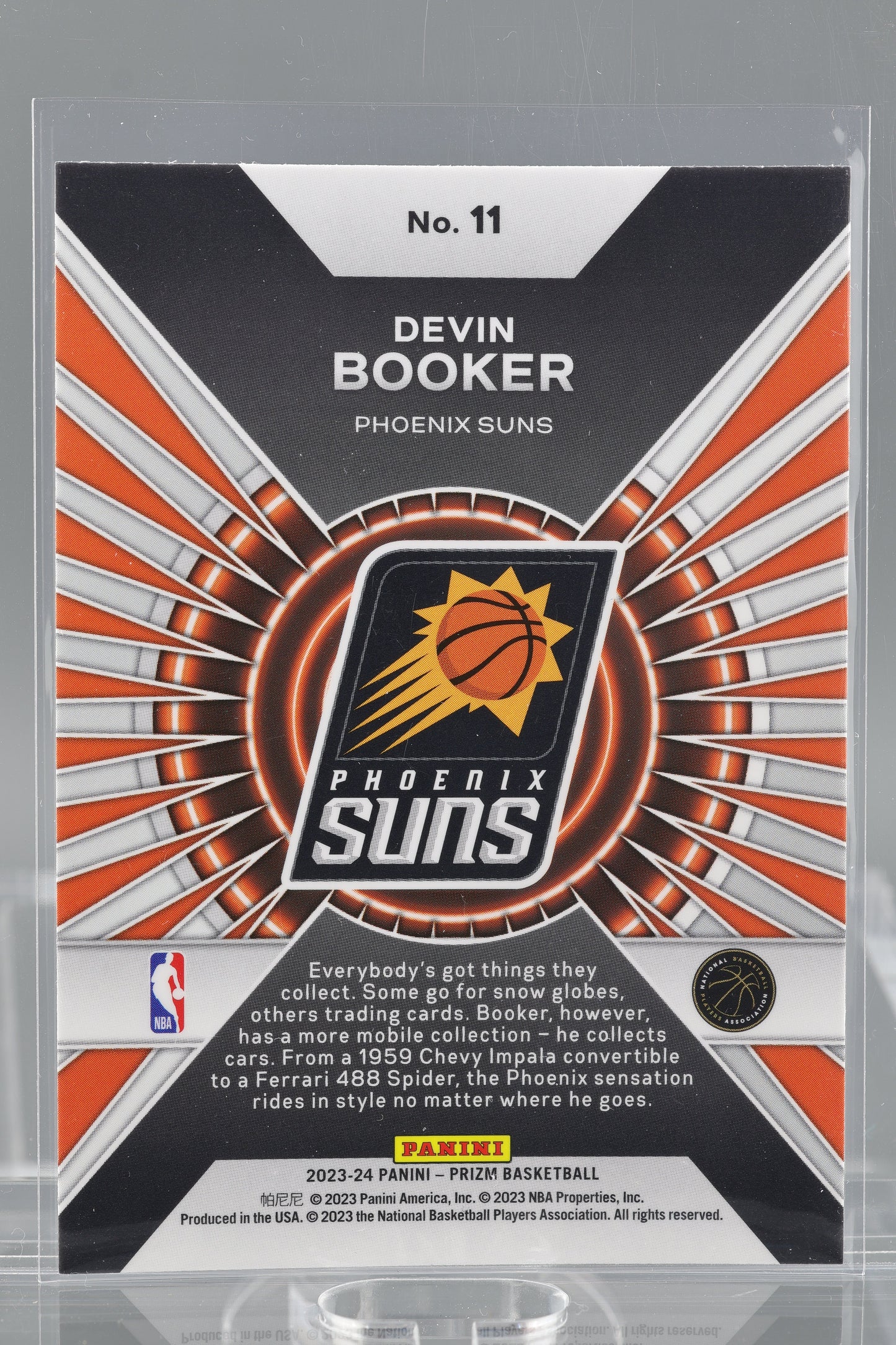 Devin Booker 2023-24 Panini Prizm Dominance #11 Phoenix Suns