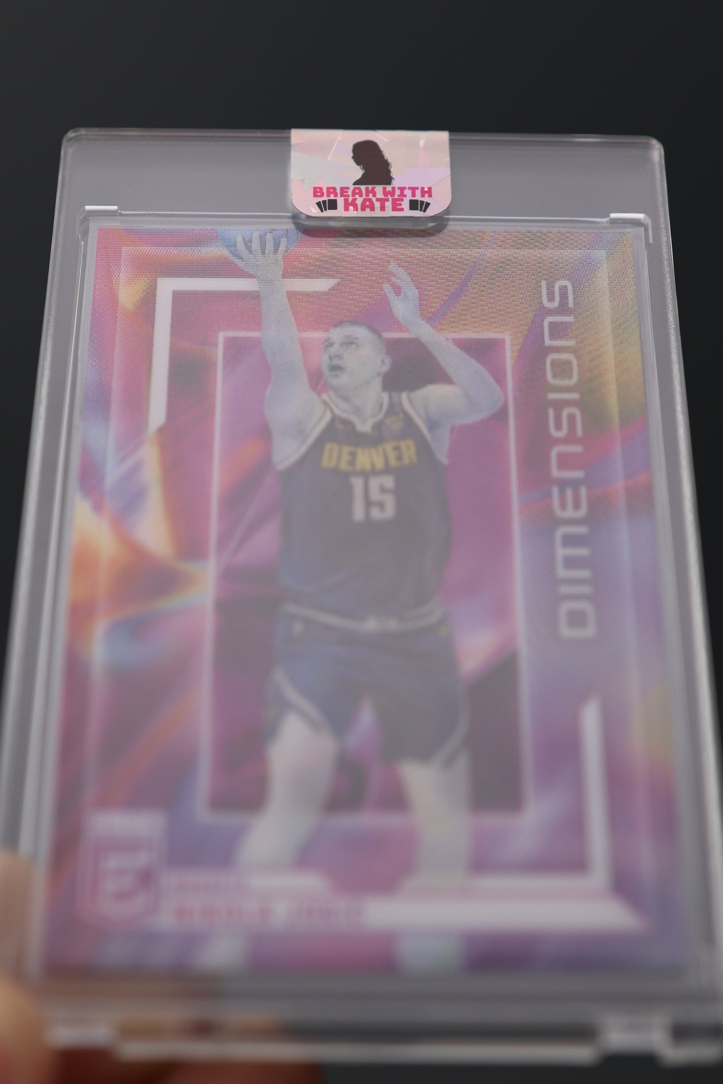 Nikola Jokic 2023-24 Donruss Elite #7 Dimensions Case Hit SSP Denver Nuggets