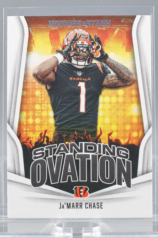 Ja'Marr Chase 2023 Panini Rookies & Stars Standing Ovation  #SO-8        Cincinnati Bengals
