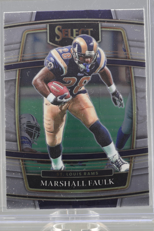 Marshall Faulk 2021 Panini Select  #39        St. Louis Rams