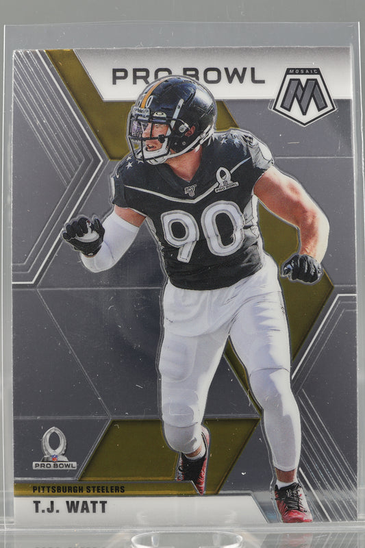 T.J. Watt 2020 Panini Mosaic  #254        Pittsburgh Steelers