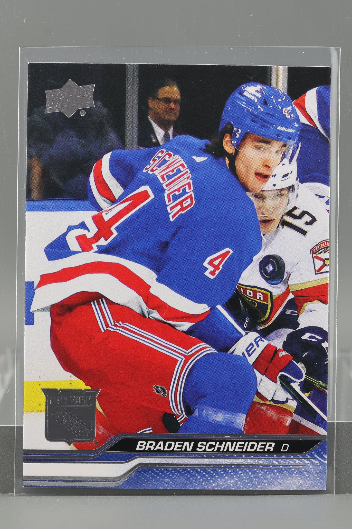 Braden Schneider 2023 Upper Deck Series Two #372        New York Rangers