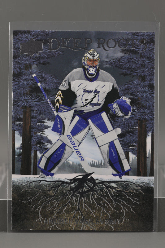 Andrei Vasilevskiy 2023 Upper Deck Deep Roots Series Two #DR-24        Tampa Bay Lightning