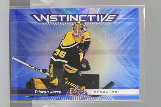 Tristan Jarry 2023 Upper Deck Instinctive Series Two #IN-30        Pittsburgh Penguins