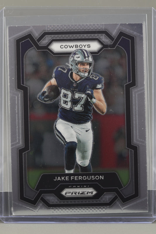 Jake Ferguson 2023 Panini Prizm  #75        Dallas Cowboys