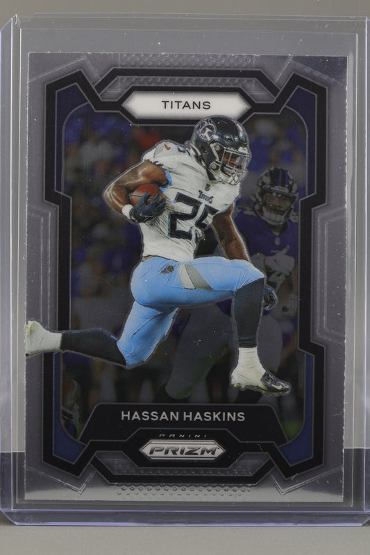 Hassan Haskins 2023 Panini Prizm  #285        Tennessee Titans
