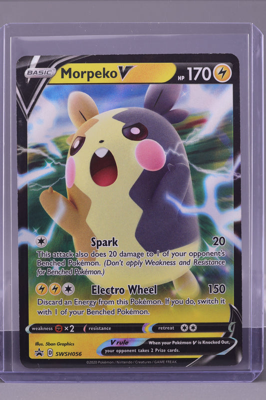 Morpeko V 2020 Black Star Promo  #SWSH056