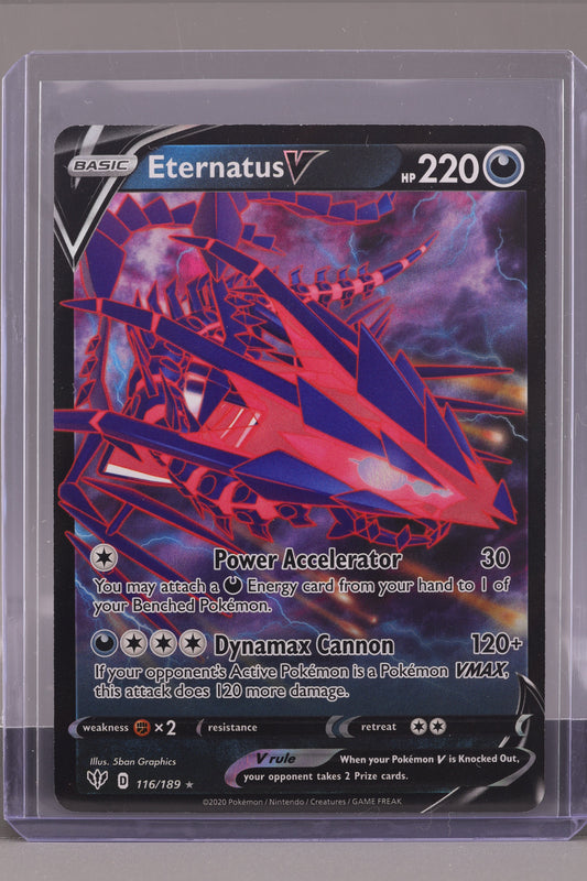 Eternatus V 2020 Sword & Shield - Darkness Ablaze  #116