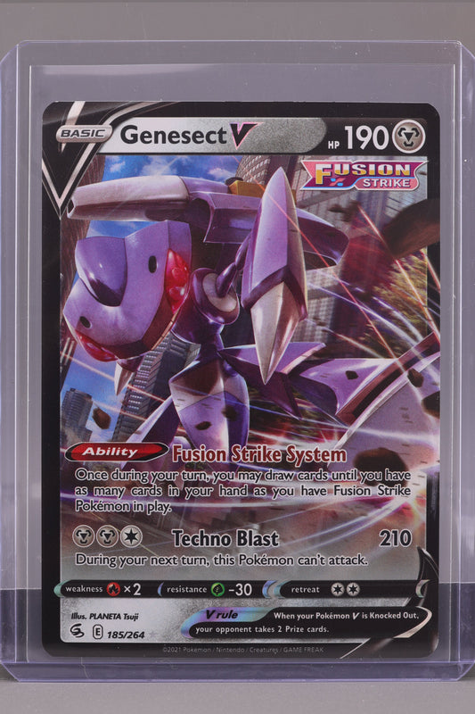 Genesect V 2021 Sword & Shield - Fusion Strike  #185