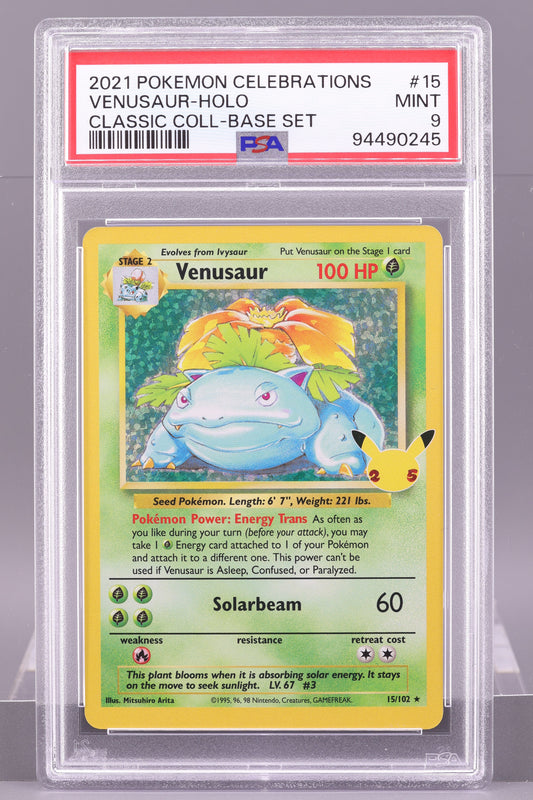 Venusaur 2021 Celebrations  #15    PSA 9