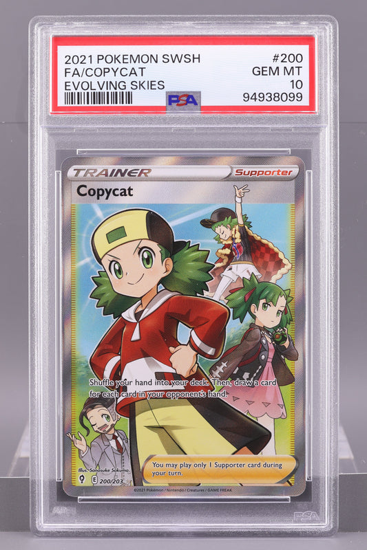 Copycat 2021 Evolving Skies  #200    PSA 10