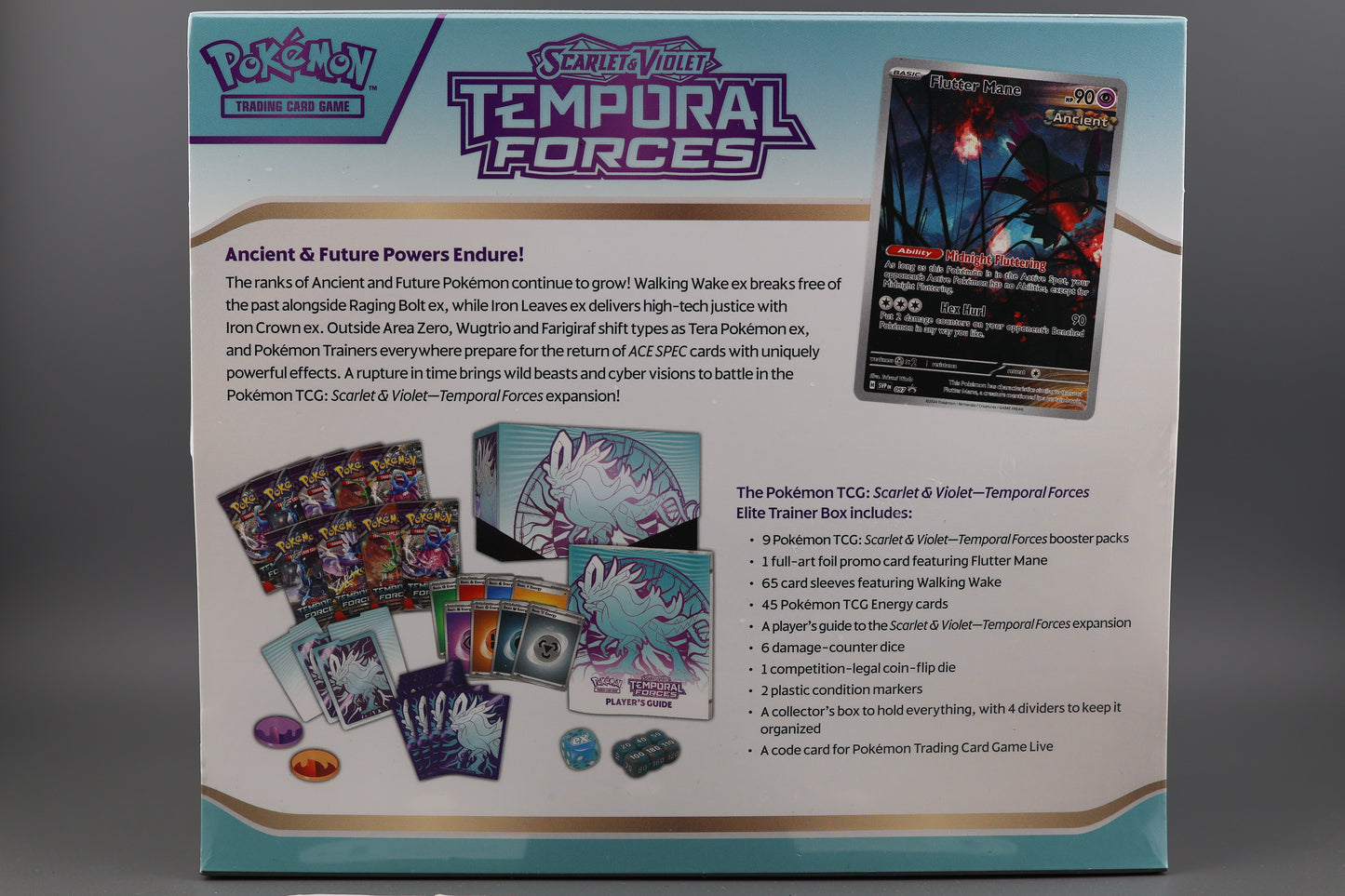 Temporal Forces Elite Trainer Box (Scarlet and Violet) (Styles May Vary)