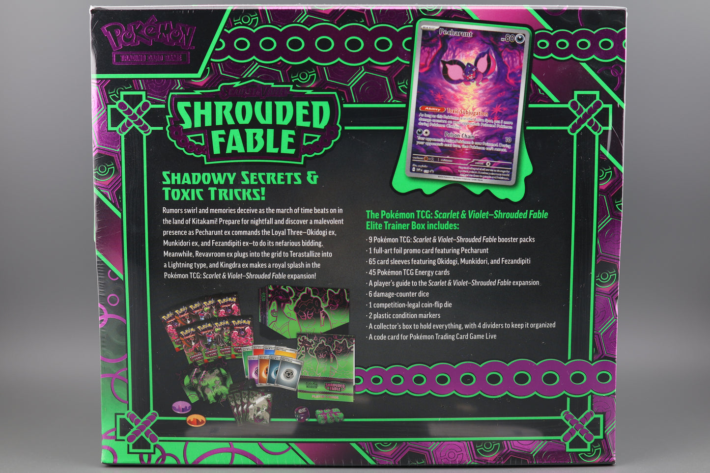 Shrouded Fable Elite Trainer Box (Scarlet and Violet) (Styles May Vary)