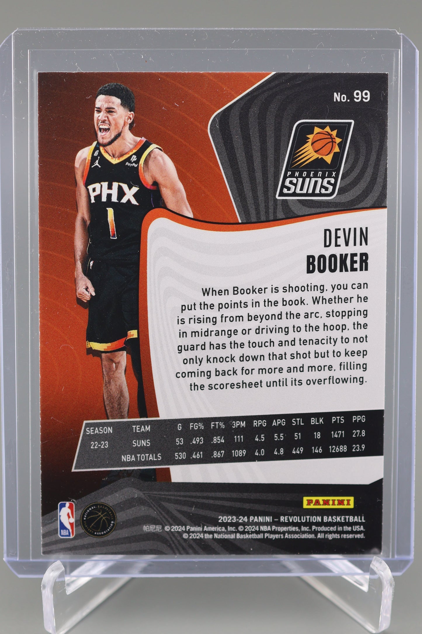 Devin Booker 2023-24 Revolution #99 Phoenix Suns