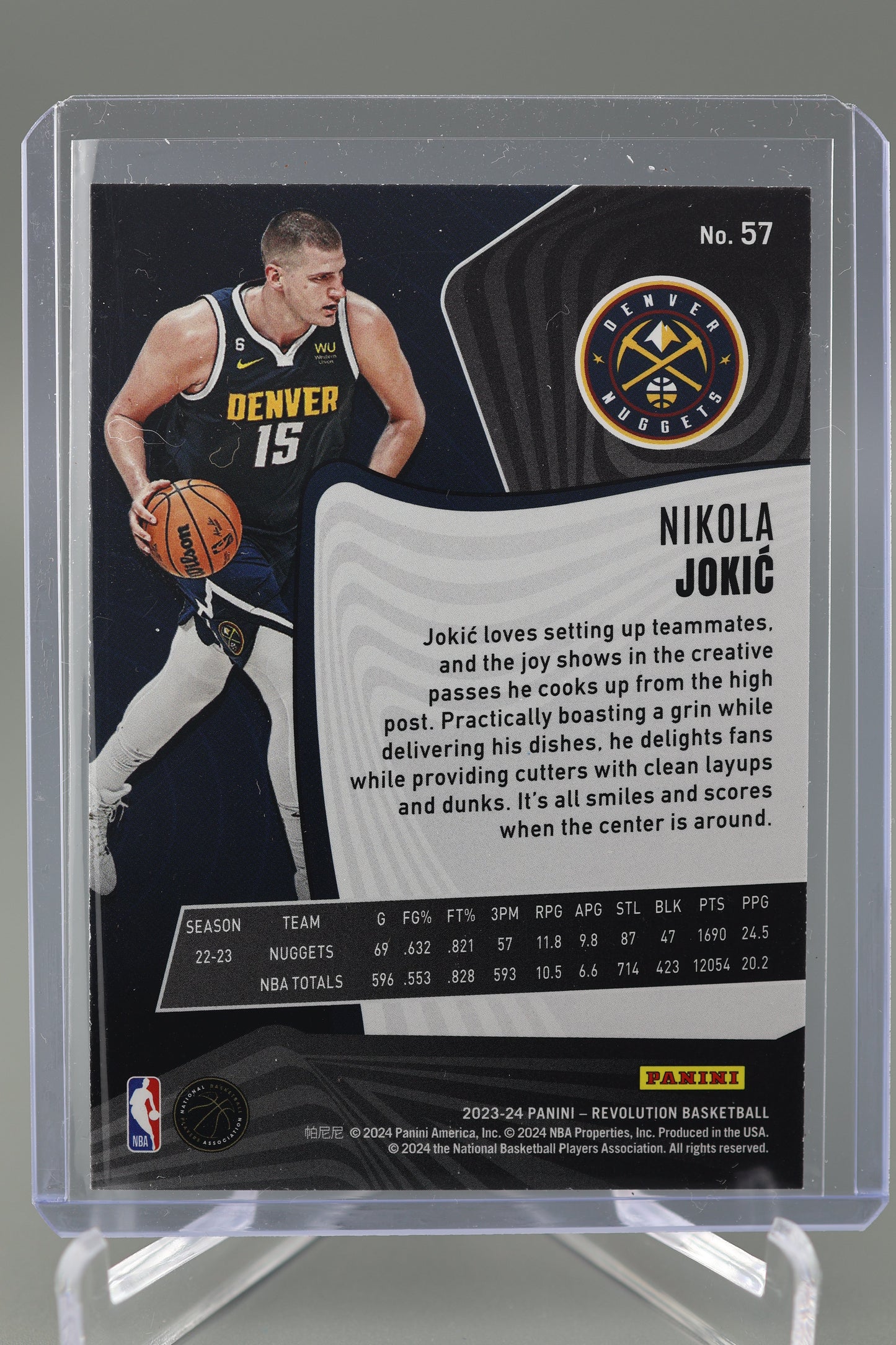 Nikola Jokic 2023-24 Revolution #57 Denver Nuggets