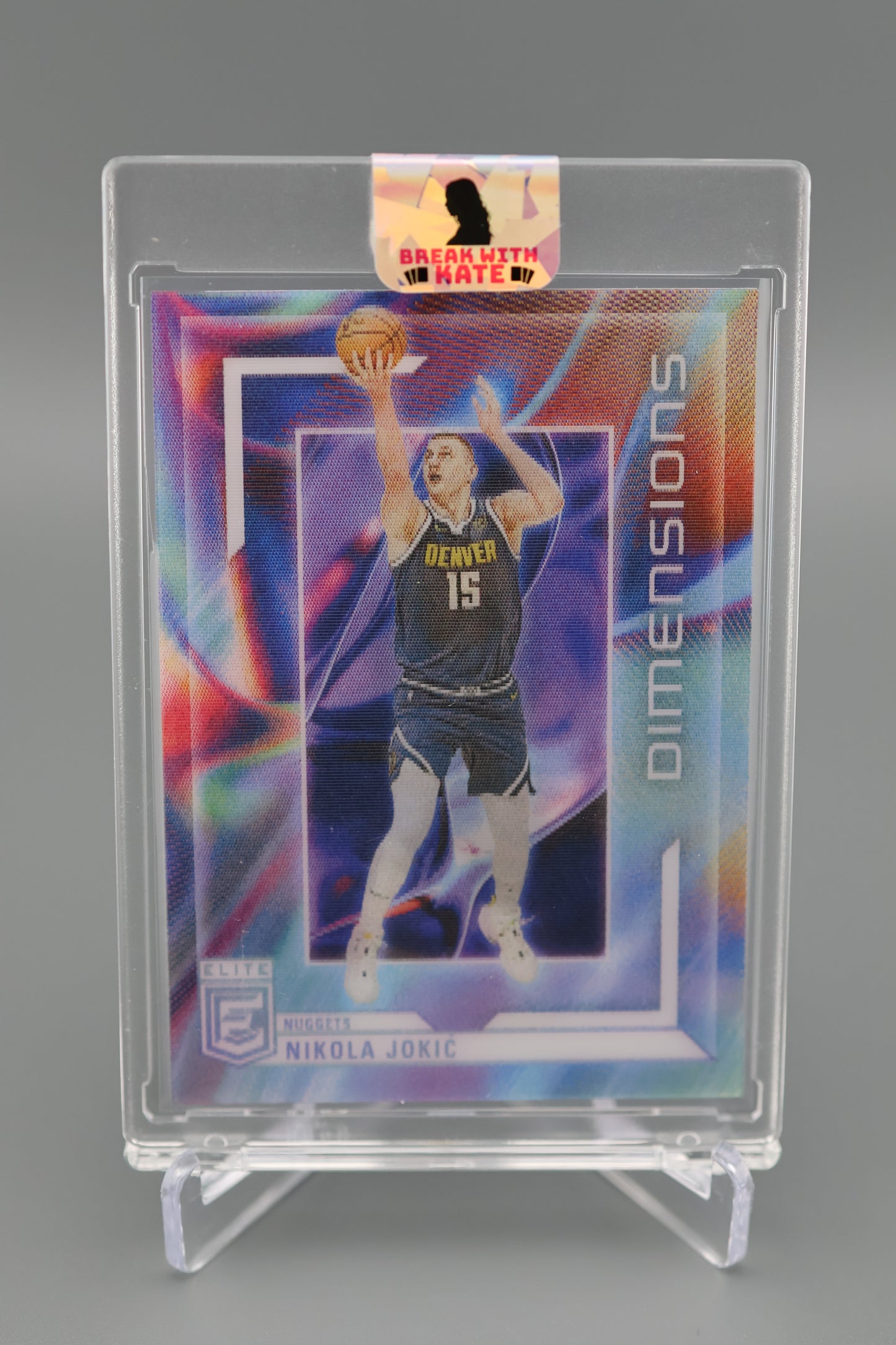 Nikola Jokic 2023-24 Donruss Elite #7 Dimensions Case Hit SSP Denver Nuggets
