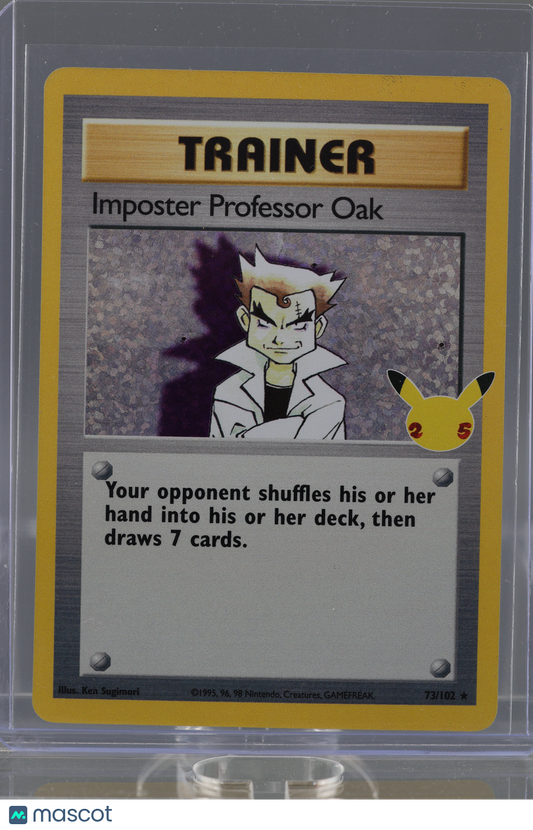 Imposter Professor Oak 2021 Pokemon TCG Celebrations #73