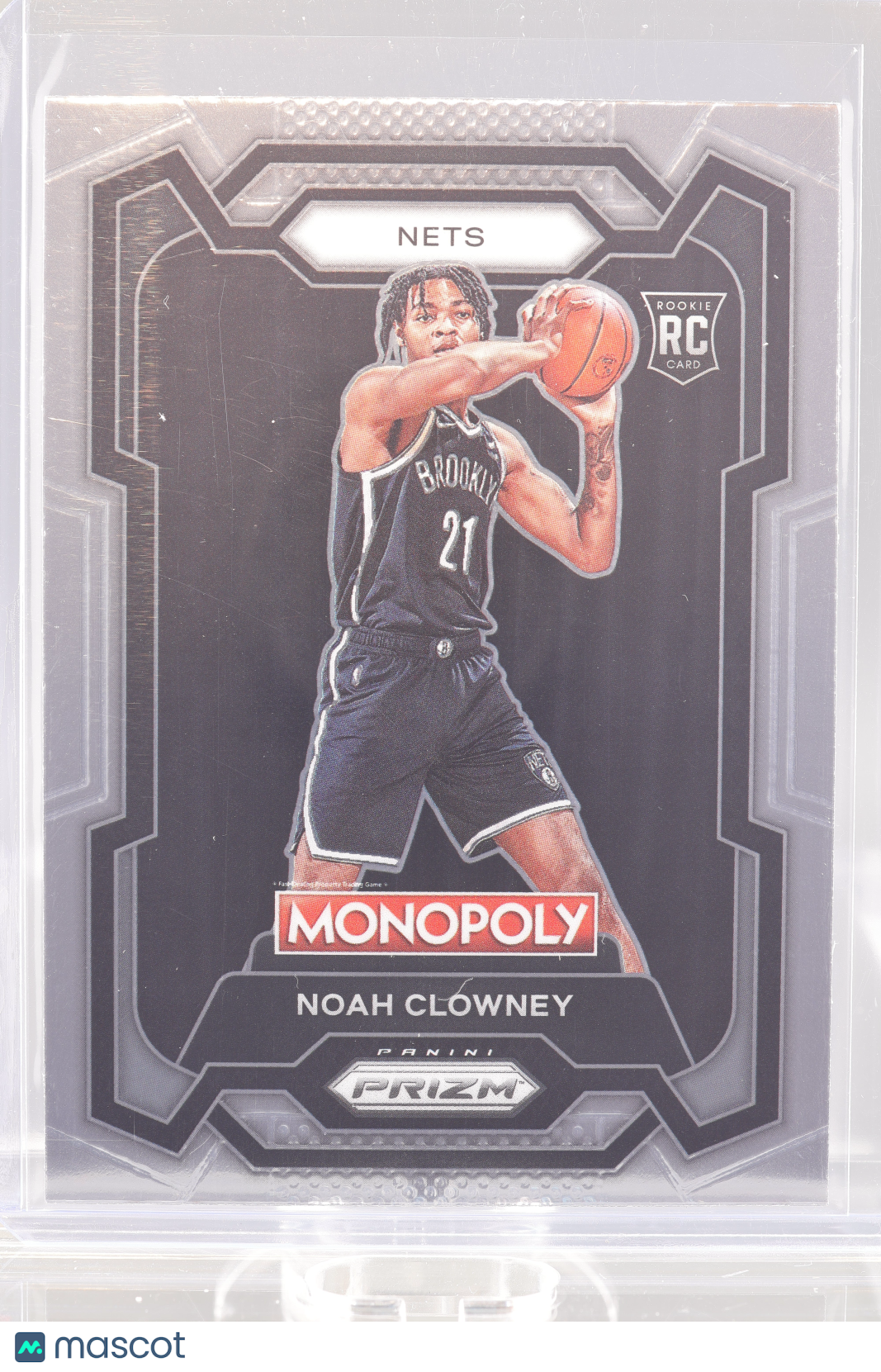Noah Clowney 2023 Panini Prizm Monopoly  #12      Rookie Card RC Brooklyn Nets
