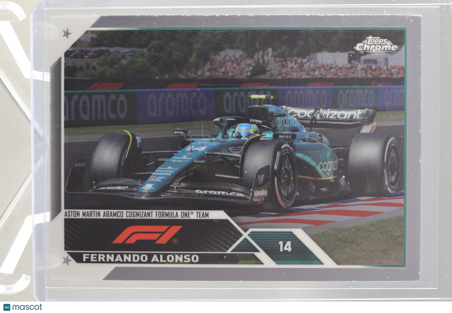 Fernando Alonso 2023 Topps Chrome Formula 1  #35 RACECAR       Aston Martin