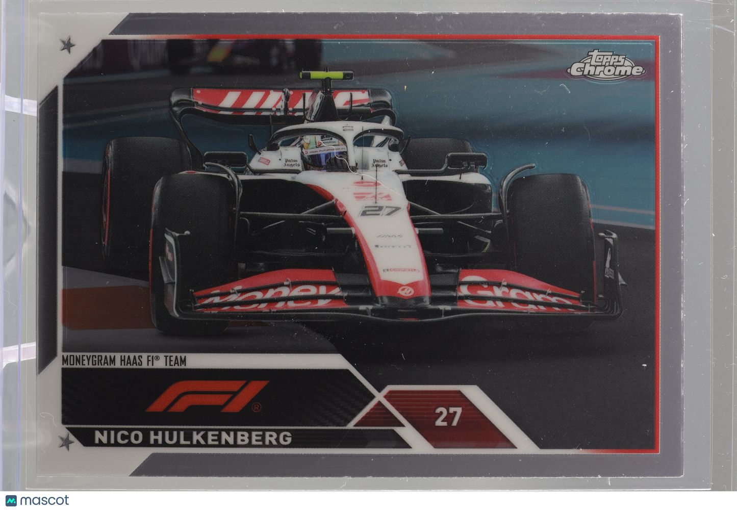 Nico Hulkenberg 2023 Topps Chrome Formula 1  #48 RACECAR       Haas F1 Team