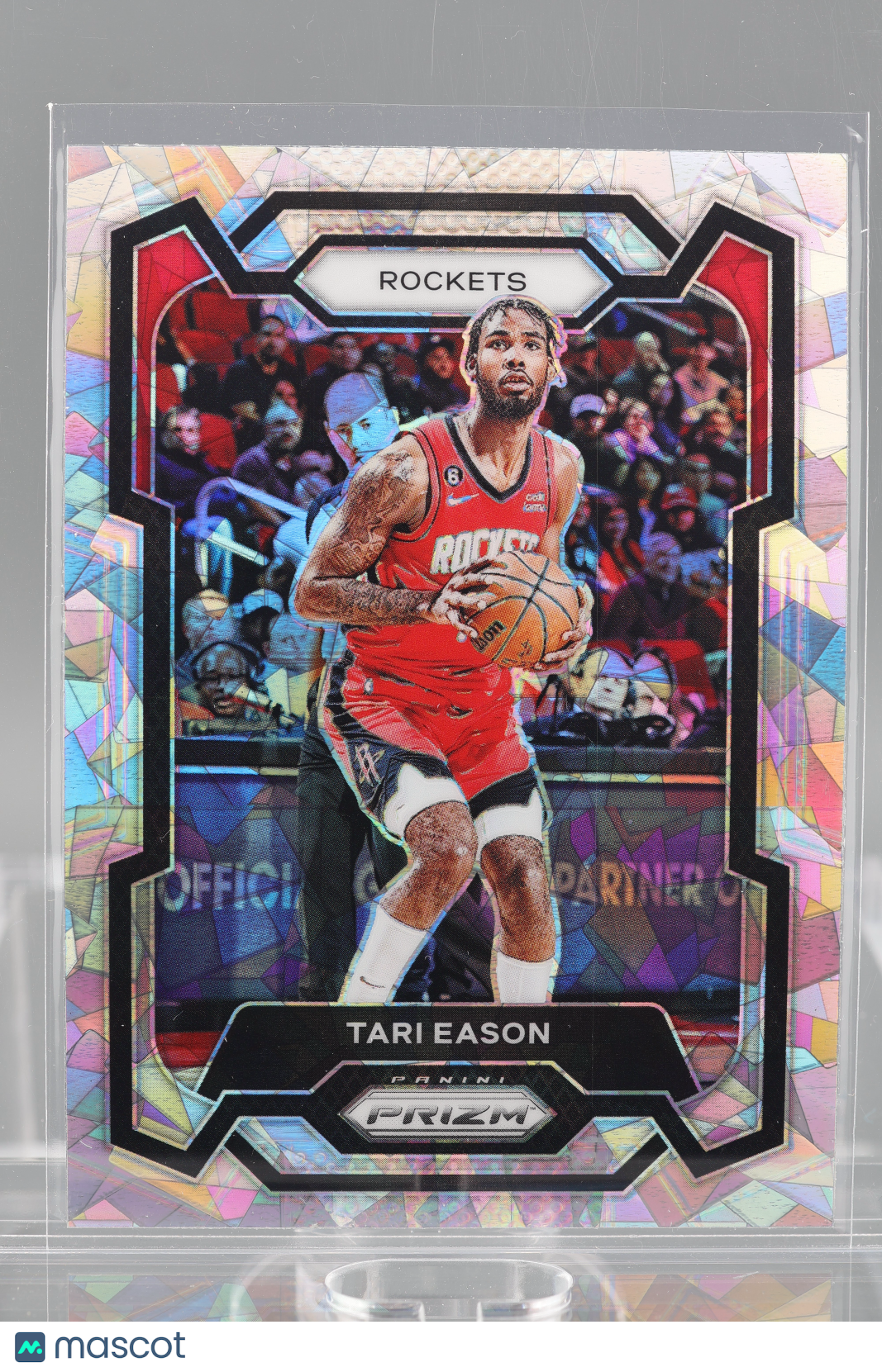 Tari Eason 2023-24 Panini Prizm Cracked Ice  #28        Houston Rockets
