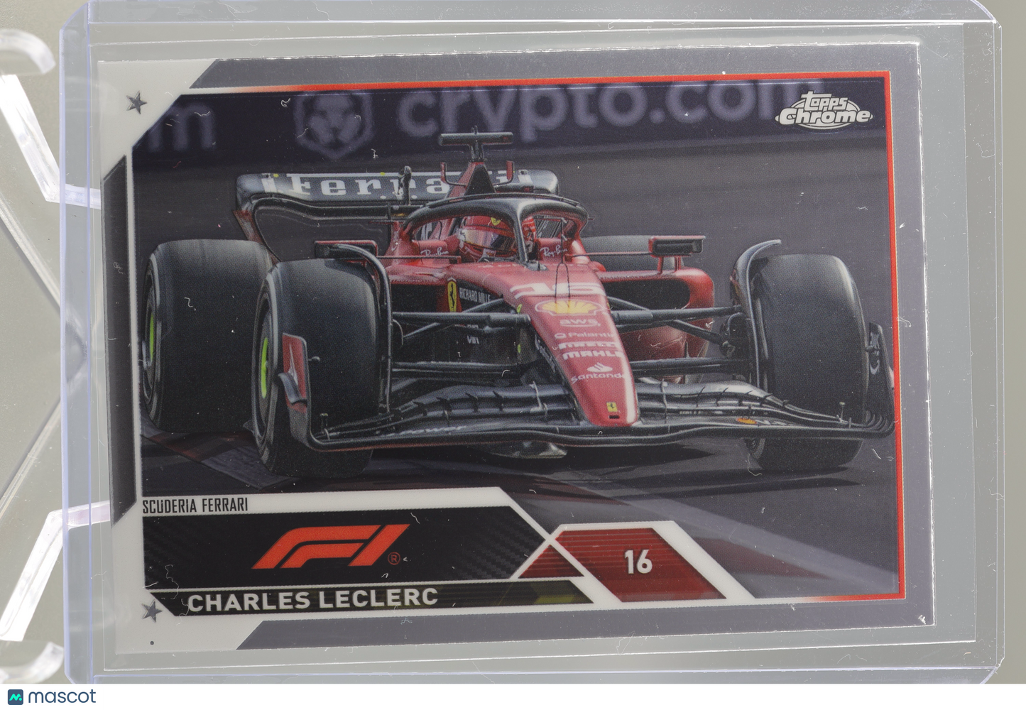 Charles Leclerc 2023 Topps Chrome Formula 1 #110 Base Car Scuderia Ferrari