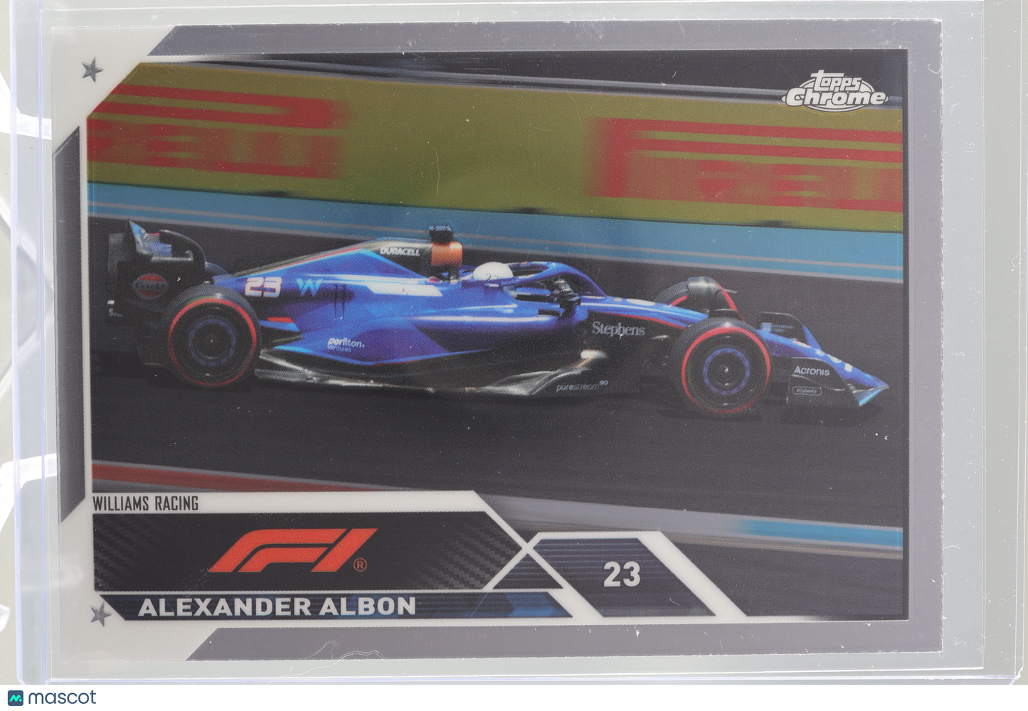 Alexander Albon 2023 Topps Chrome Formula 1  #63 RACECAR       Williams Racing