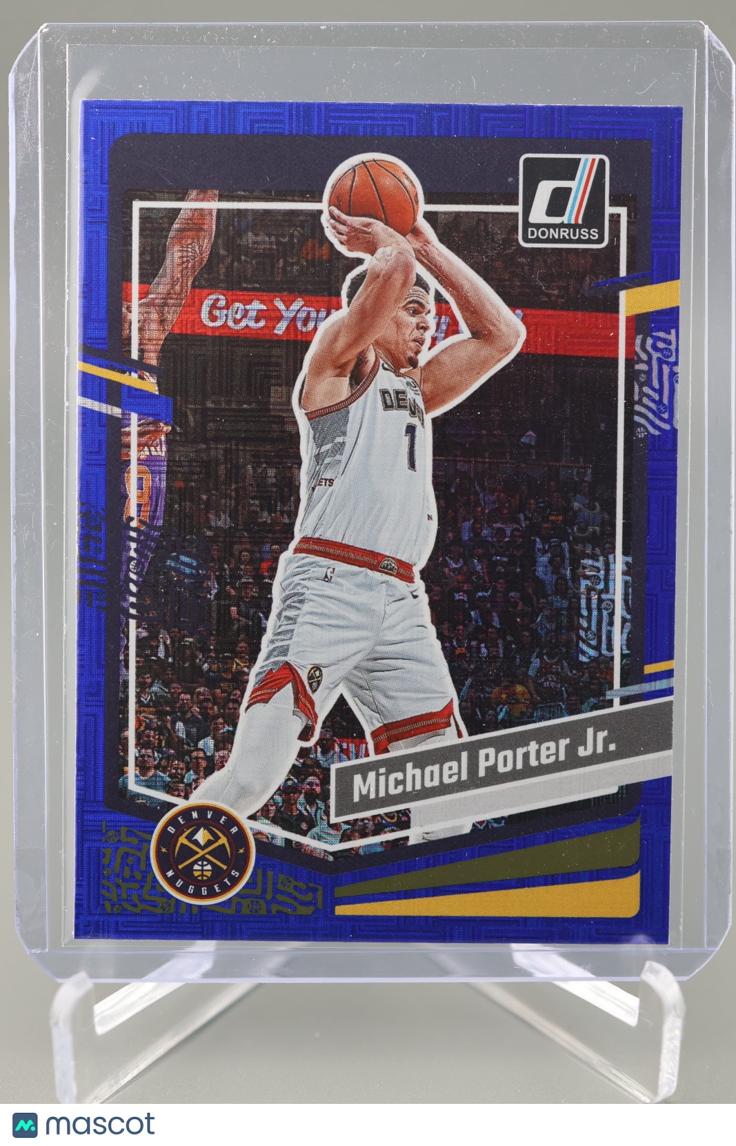 Michael Porter Jr. 2023-24 Donruss #154 Choice Blue 25/49 Denver Nuggets