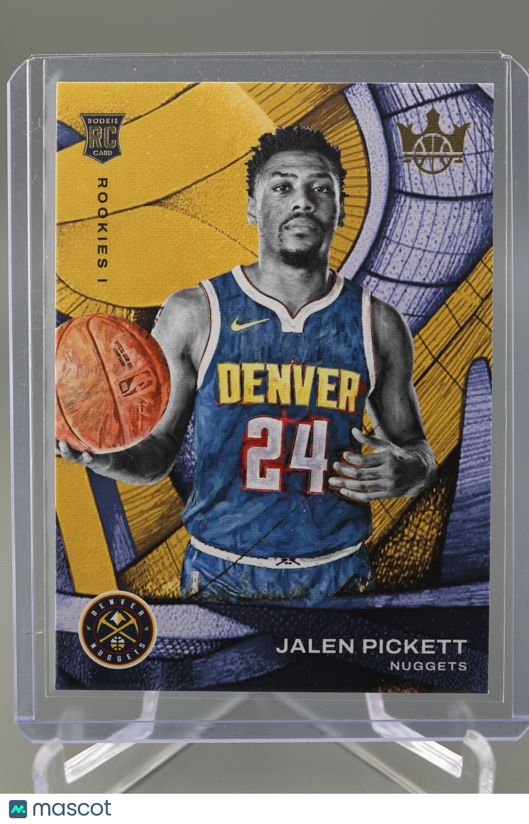 Jalen Pickett 2023-24 Court Kings #95 Rookies I RC Rookie Card Denver Nuggets