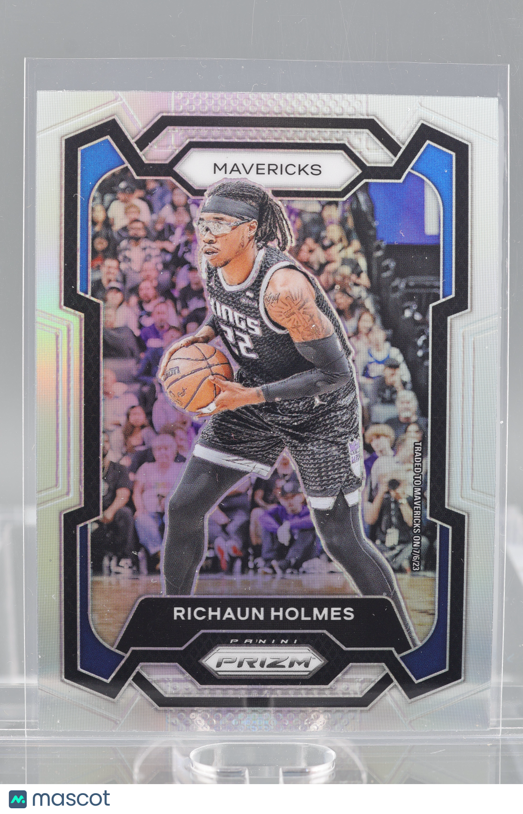 Richaun Holmes 2023-24 Panini Prizm Silver  #212        Dallas Mavericks