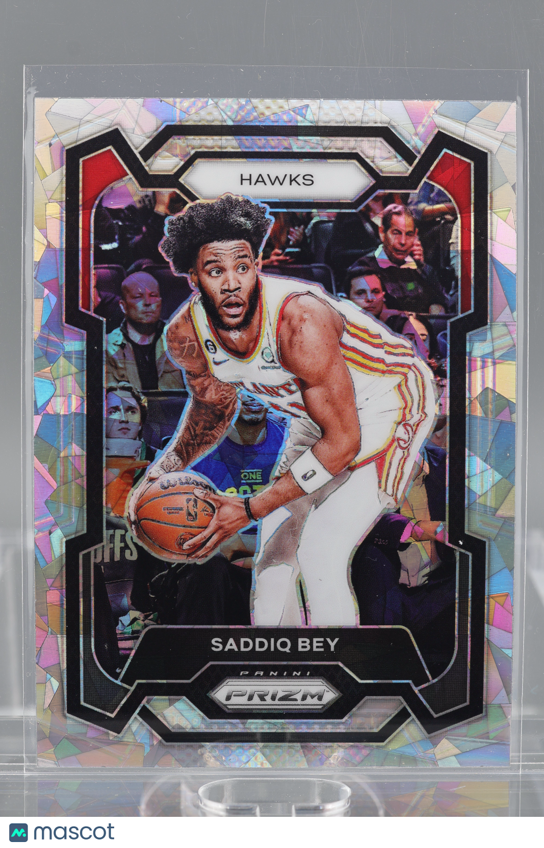 Saddiq Bey 2023-24 Panini Prizm Cracked Ice  #213        Atlanta Hawks