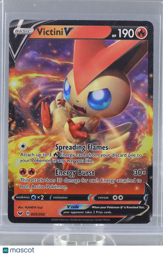 Victini V 2020 Pokemon TCG Sword & Shield #25