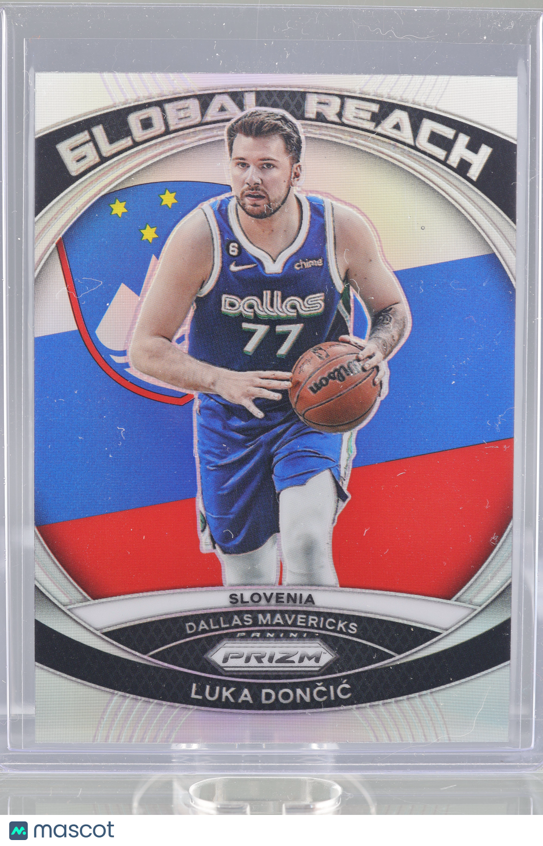 Luka Doncic 2023-24 Panini Prizm Global Reach  #77        Dallas Mavericks
