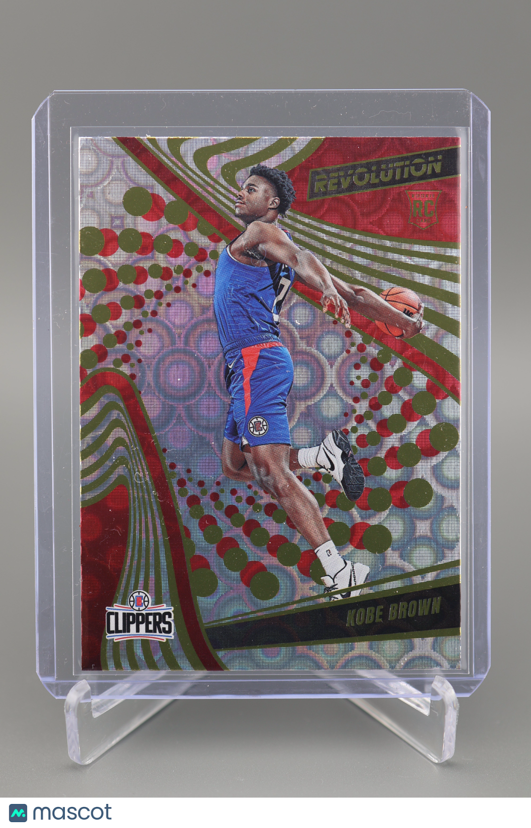 Kobe Brown 2023-24 Revolution #130 Groove Rookie Card RC Los Angeles Clippers