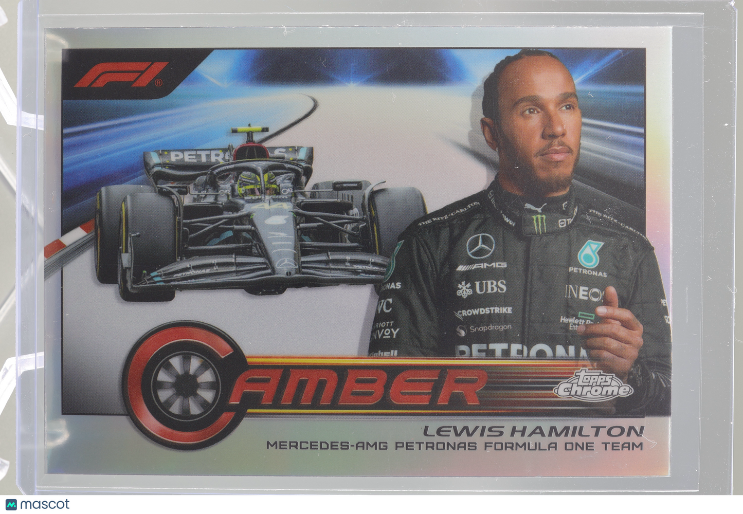 Lewis Hamilton 2023 Topps Chrome Formula 1 #CAM-LHI CAMBER