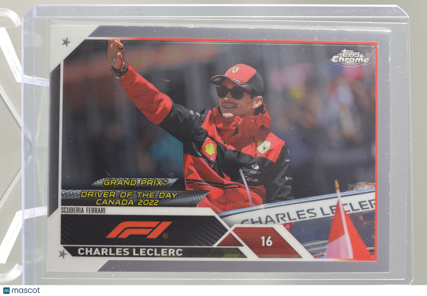 Charles Leclerc 2023 Topps Chrome Formula 1 #174 DOTD Canada 2022 Scuderia