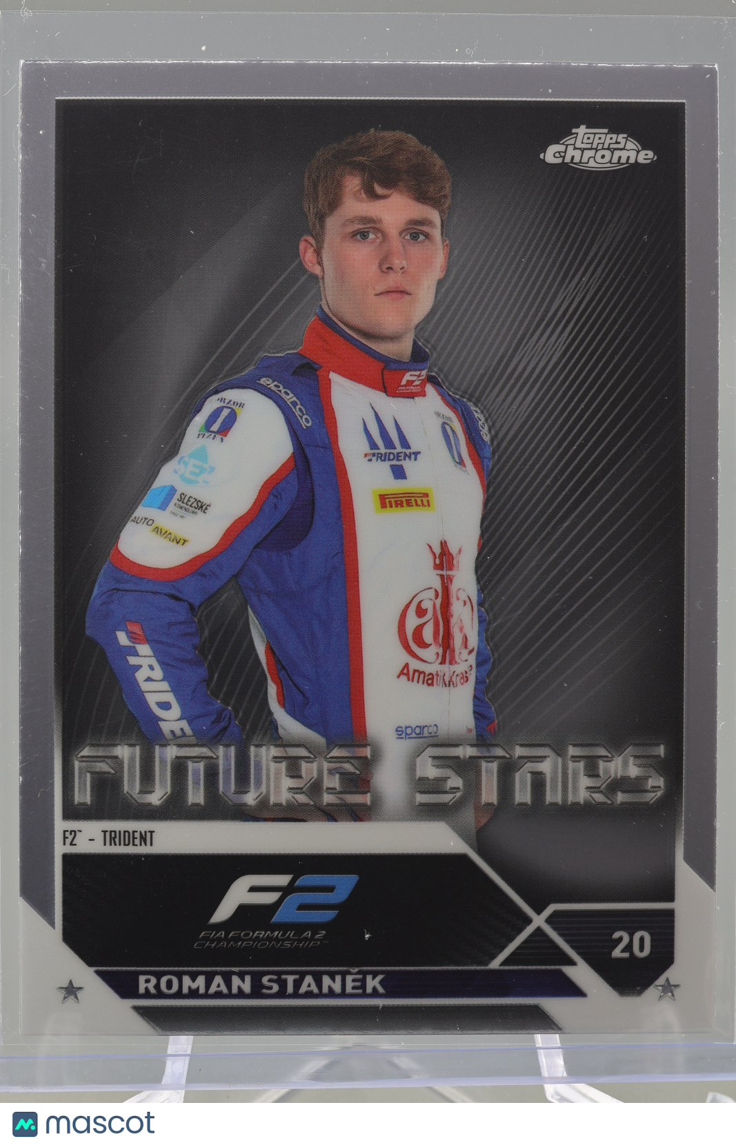 Roman Staněk 2023 Topps Chrome Formula 1  #86 FUTURE STARS       Trident F2